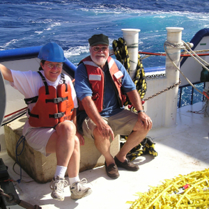 Carol Lutken and Bob Woolsey