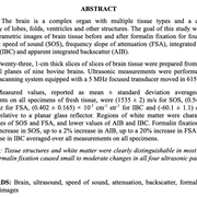 Abstract of a paper