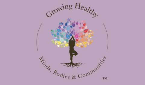 Growing Healthy Minds Bodies and Communities Logo Yoga Tree
