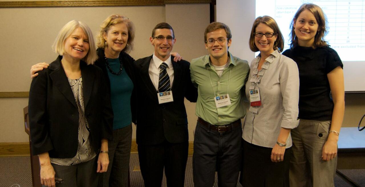 Fafulas at HLS 2011 with his mentor Dr. Geeslin