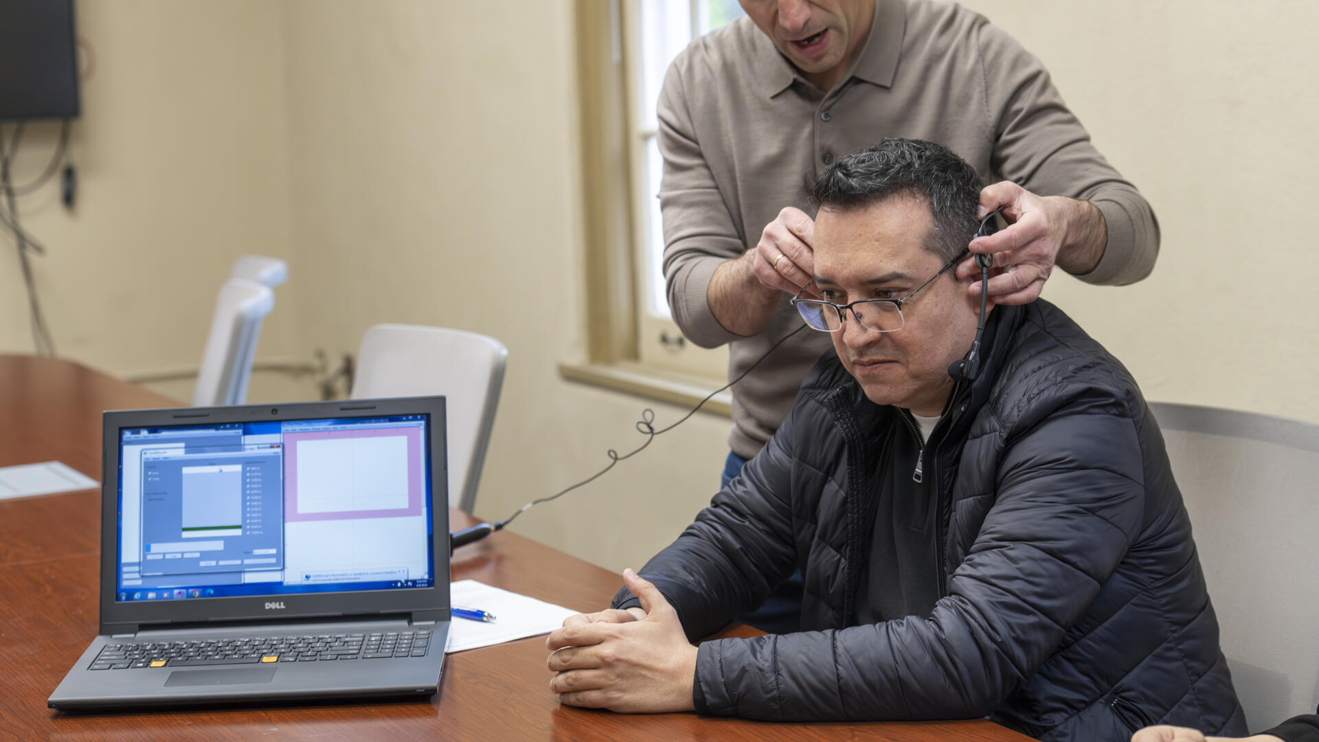 Fafulas preparing for interview