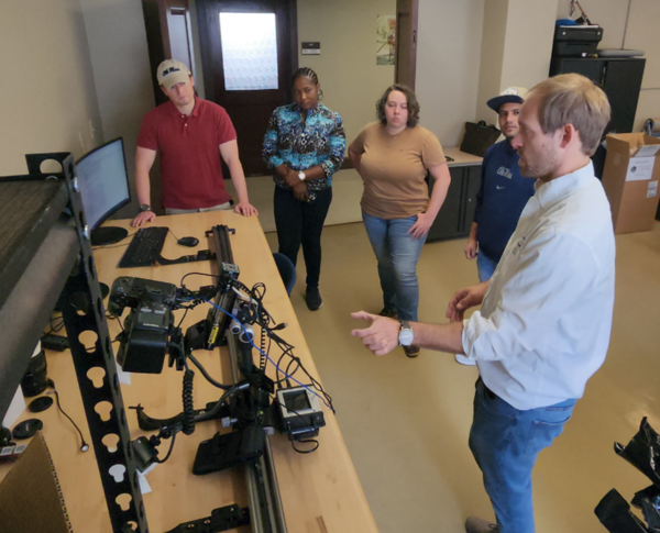 core scanner setup demonstration